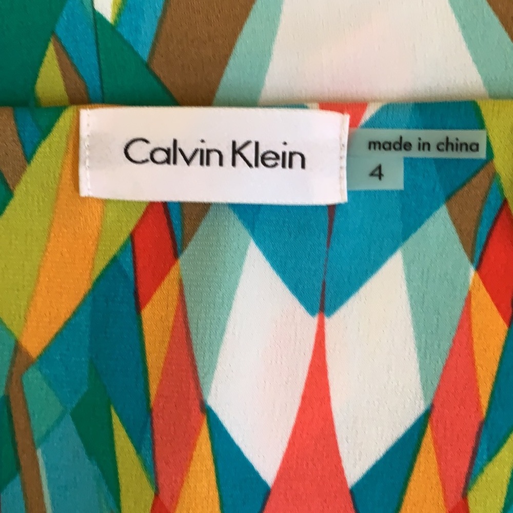 Multi Color Calvin Klein Dress - Picture 5 of 6